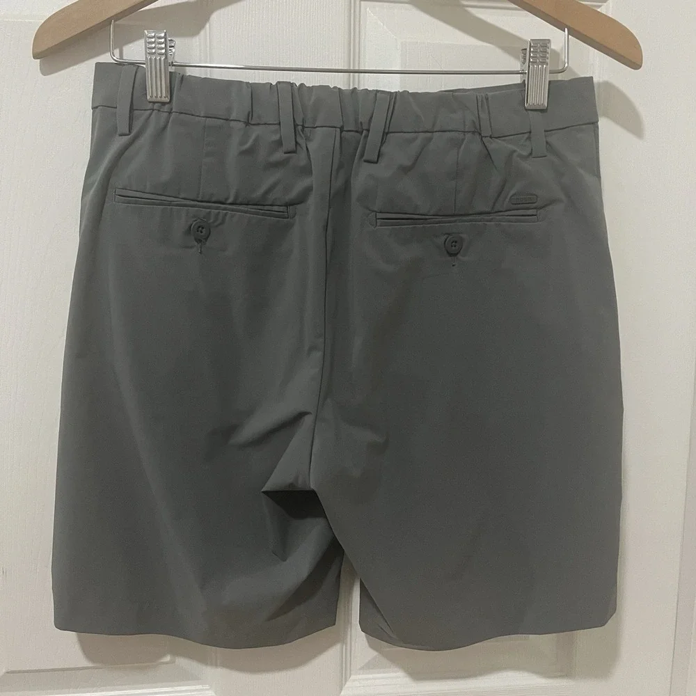 Polo Ralph Lauren Straight Fit Golf Shorts Gray Sz‎ 30 Performance Elastic Waist